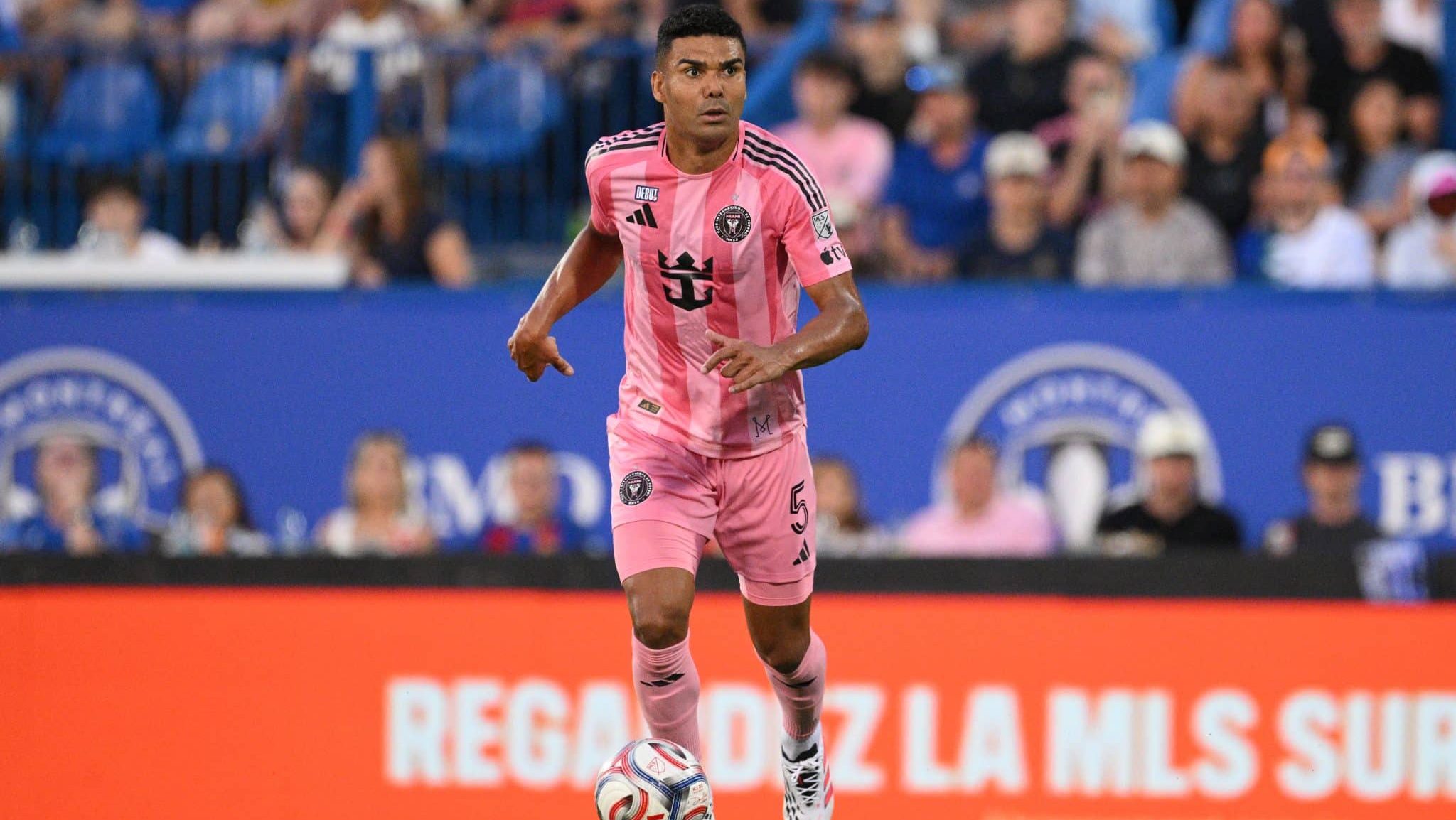 casemiro em ação pelo inter miami