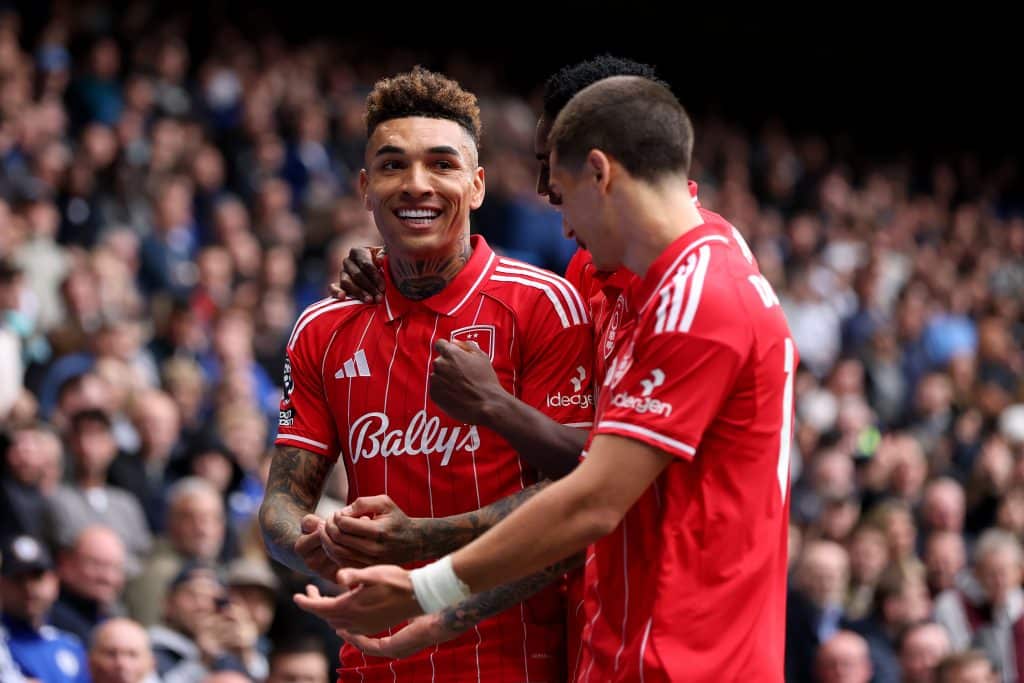 Igor Jesus marcou um dos gols do Nottingham Forest