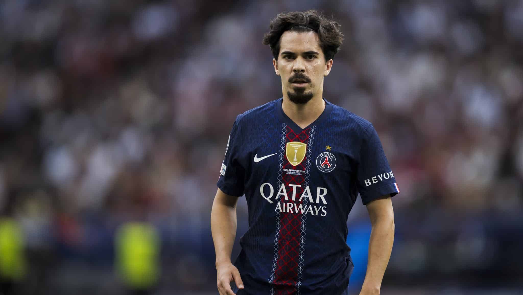 Vitinha em ação pelo PSG
