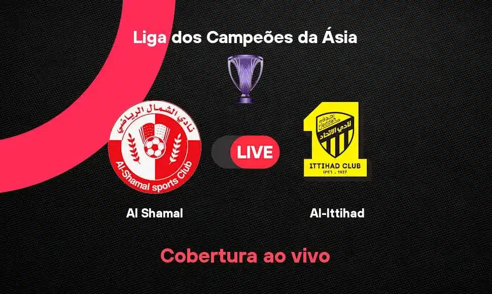 Al Shamal x Al-Ittihad: siga em tempo real