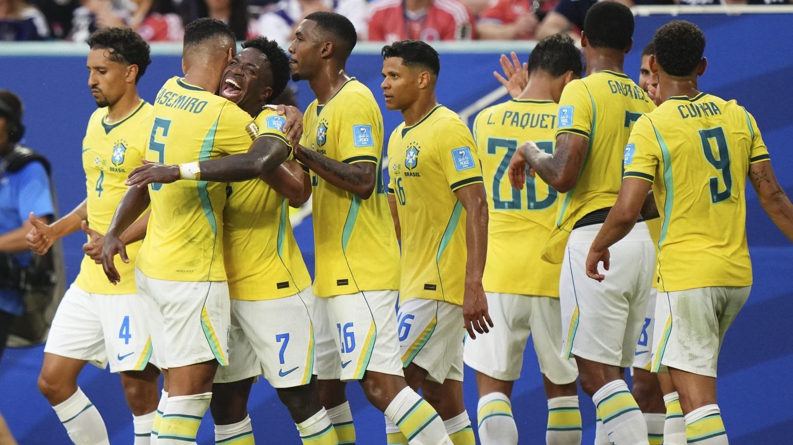 Brasil derrotou a Escócia