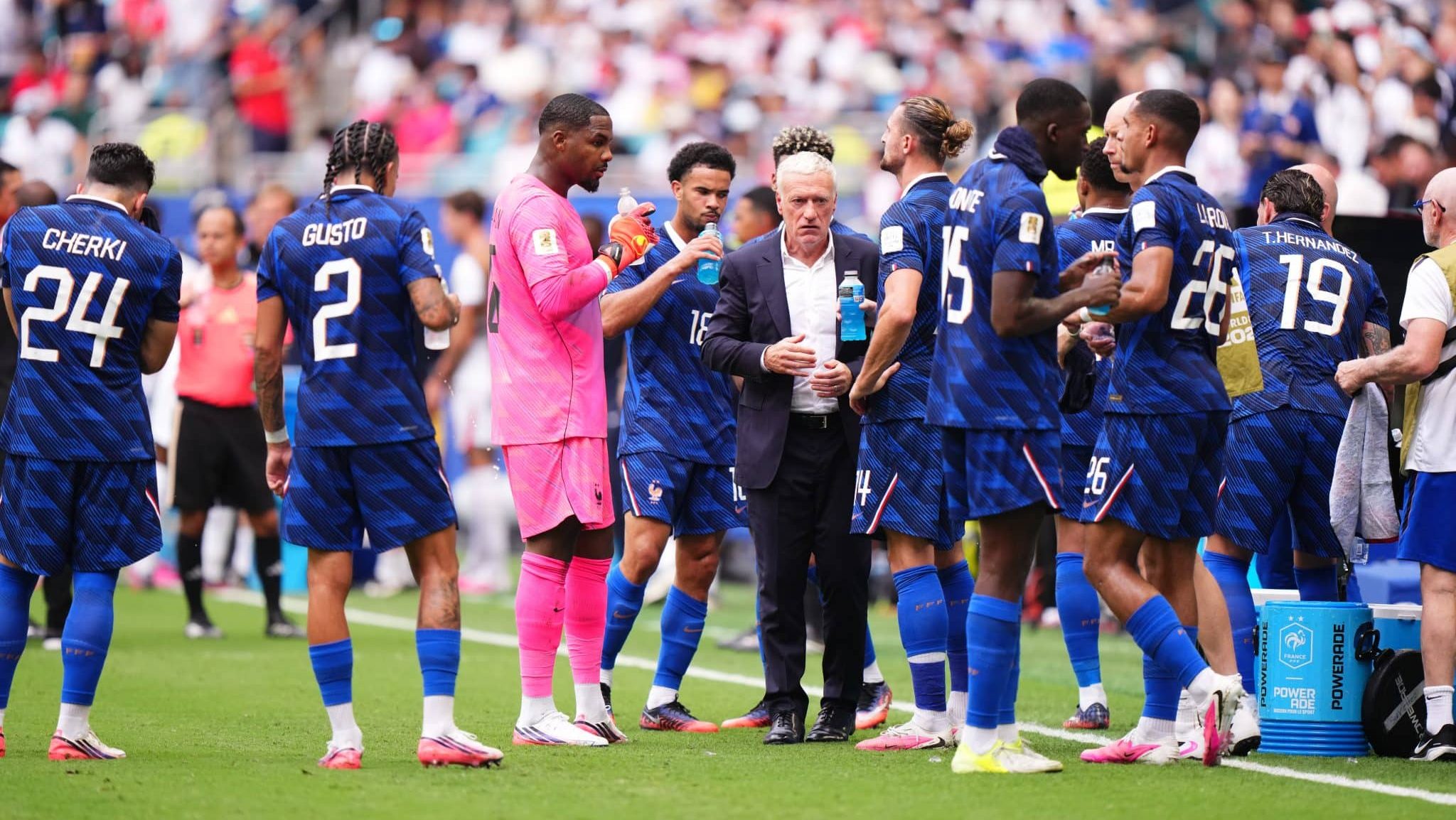 Deschamps França x Inglaterra