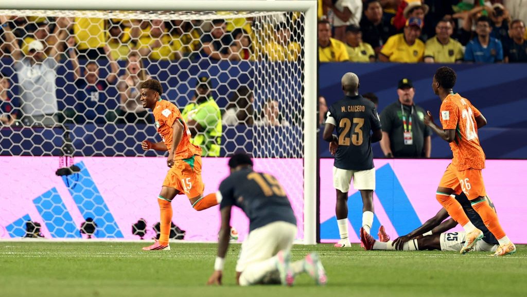 Diallo Costa do Marfim Equador Copa