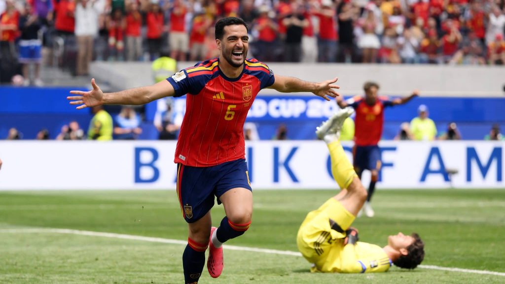 mikel merino espanha belgica