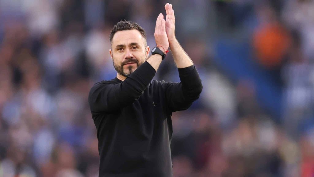 Roberto de Zerbi é o novo treinador do Tottenham
